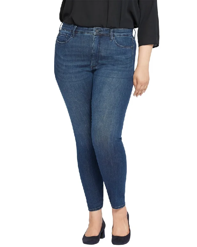 low-rise pants bold -NYDJ Plus Seamless High-Rise Ami Skinny Jean