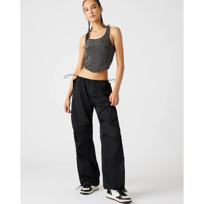 pants for limited -Pia Parachute Pant Black