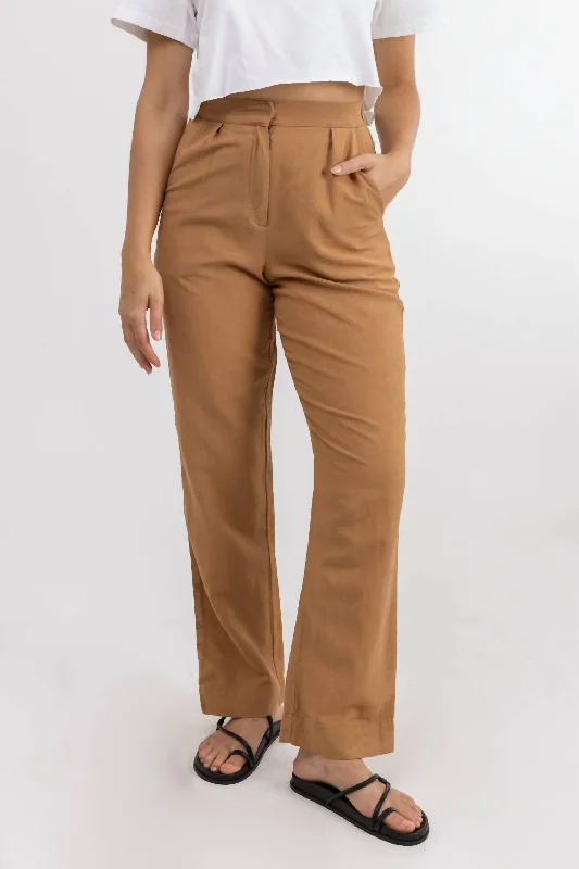 twill pants sturdy -Retreat Pant In Biscuit