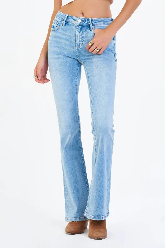 pants for boldness -Rosa High Rise Flare Jean In Portmore