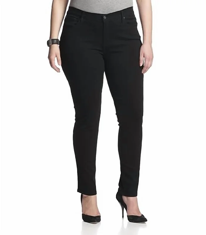 pants with buttons -Twiggy Z Skinny Jean In Black