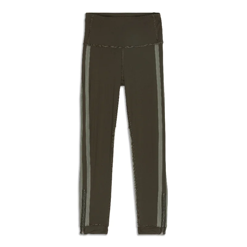 travel pants comfy -Zip The Line Crop - Resale